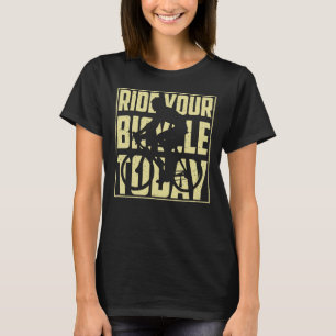 Mountainbike tee - Retro Downhill Bike Vintag