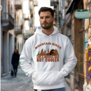 Mountainbike-Vater Hoodie