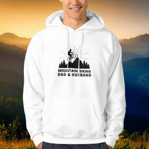 Mountainbike-Vater Hoodie