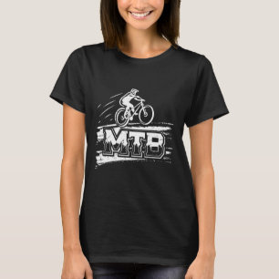 Mountainbike-Vater Mountainbiken Lustiges Radfahre T-Shirt