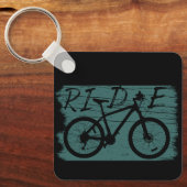 Mountainbike Vintag Schlüsselanhänger (Vorderseite)