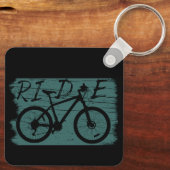 Mountainbike Vintag Schlüsselanhänger (Rückseite)