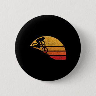 Mountainbike Vintage Mtb Downhill-Fahren Radfahren Button