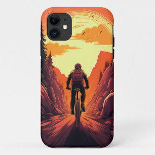 Mountainbike Vintage MTB Downhill-Fahren Radfahren Case-Mate iPhone Hülle