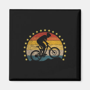 Mountainbike Vintage Mtb Downhill-Fahren Radfahren Magnet
