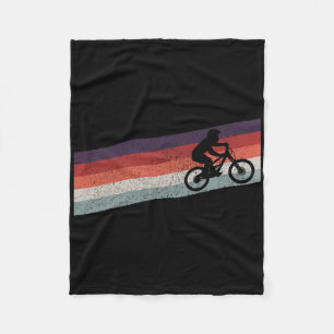 Mountainbike Vintage Mtb Fahrrad Downhill-Fahren Fleecedecke