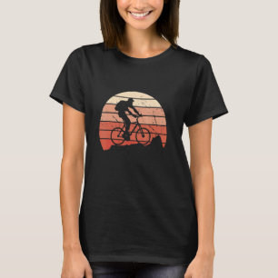 Mountainbike Vintager Cooler Spaß T-Shirt