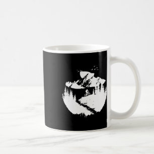 Mountainbike-Zeichnung Outdoor-Sport  Kaffeetasse