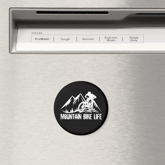 Mountainbikeabfahrt Magnet (In Situ (Geschirrspüler))