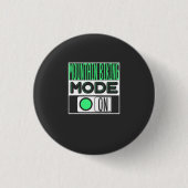 Mountainbiken Button (Vorderseite)