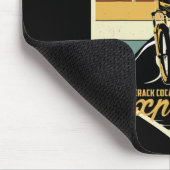 Mountainbiken Es wird nie einfacher Downhill Moun Mousepad (Ecke)