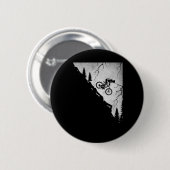 Mountainbiken Extremes Downhill Gewitter Mtb Button (Vorne & Hinten)