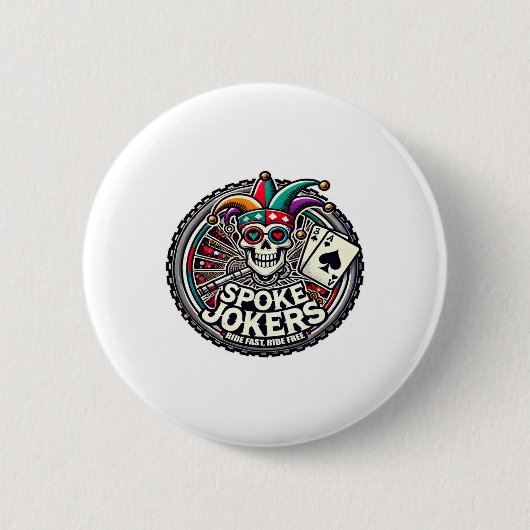 Mountainbiken Folgen Sie mir nicht, ich mache dumm Button (Vorderseite)