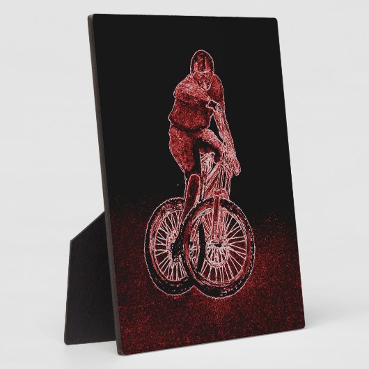 Mountainbiken Fotoplatte (Seite)