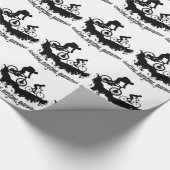 Mountainbiken Gute Zeit Inspiration Zitat Geschenkpapier (Ecke)