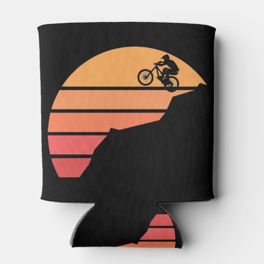 Mountainbiken im Snowset Dosenkühler (Rückseite)