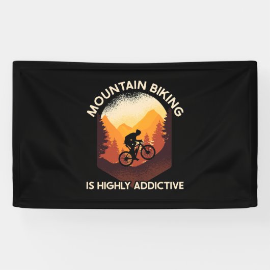 Mountainbiken ist sehr ansprechend banner (Horizontal)