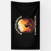 Mountainbiken ist sehr ansprechend banner (Vertikal)