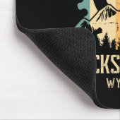 Mountainbiken Jackson Hole Wyoming Mousepad (Ecke)