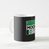Mountainbiken Kaffeetasse (Vorderseite Links)
