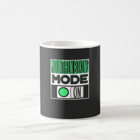 Mountainbiken Kaffeetasse (Mittel)