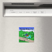 Mountainbiken Magnet (In Situ (Geschirrspüler))