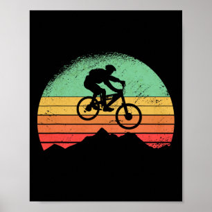 Mountainbiken Mtb Downhill Mountainbike Poster