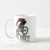 Mountainbiken MTB-Fahren Oh Shift Kaffeetasse (Links)