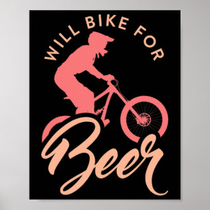Mountainbiken Mtb Ist Ein Teufelskreis Radfahren Poster