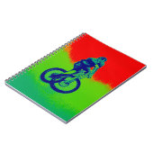 Mountainbiken Notizblock (Linke Seite)