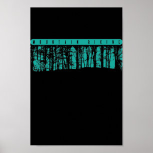 Mountainbiken Poster
