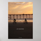 Mountainbiken Poster (Vorne)