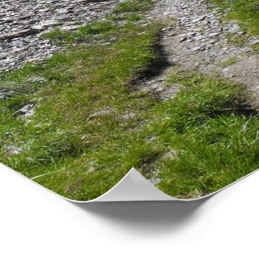 Mountainbiken Poster (Ecke)