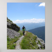 Mountainbiken Poster (Vorne)