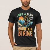 Mountainbiken T-Shirt (Vorderseite)