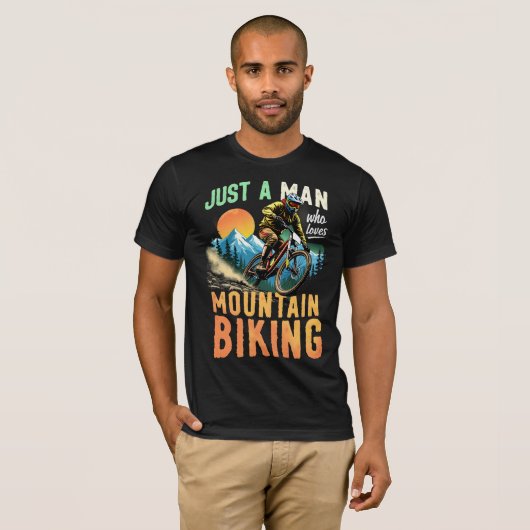 Mountainbiken T-Shirt (Vorne ganz)