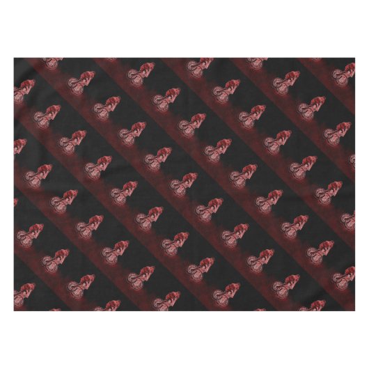 Mountainbiken Tischdecke (Vorderseite (Horizontal))