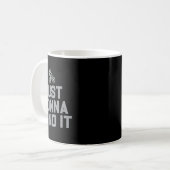 Mountainbiken wird es einfach lustig machen Mtb Sp Kaffeetasse (Vorderseite Links)