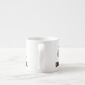 Mountainbiker Espressotasse (Rückseite)