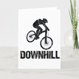 Mountainbiker Feiertagskarte