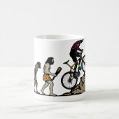 Mountainbiker Kaffeetasse (Mittel)