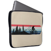 Mountainbiker Laptopschutzhülle (Vorne Rechts)
