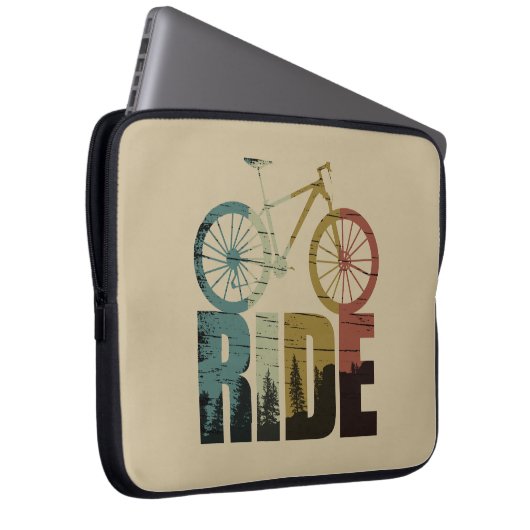 Mountainbiker Laptopschutzhülle (Vorne Rechts)
