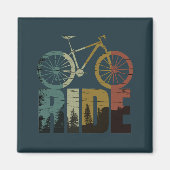 Mountainbiker Magnet (Vorne)