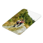 MOUNTAINBIKER MAGNET (Linke Seite)