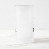 Mountainbiker Mattglas Bierglas (Mittel)