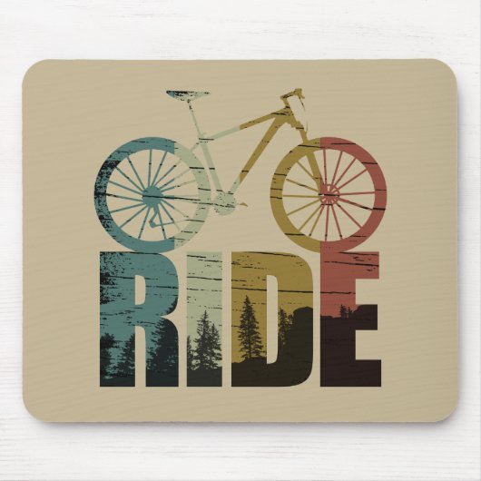 Mountainbiker Mousepad (Vorne)