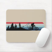 Mountainbiker Mousepad (Mit Mouse)