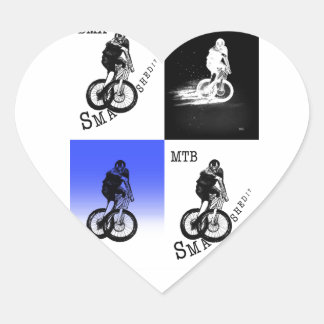 Mountainbiker MTB BMX CYCLIST Stickers