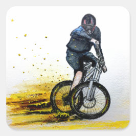 Mountainbiker MTB BMX CYCLIST Stickers